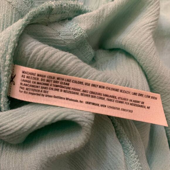 Free People Intimately teal blue tank top size S - Picture 9 of 12